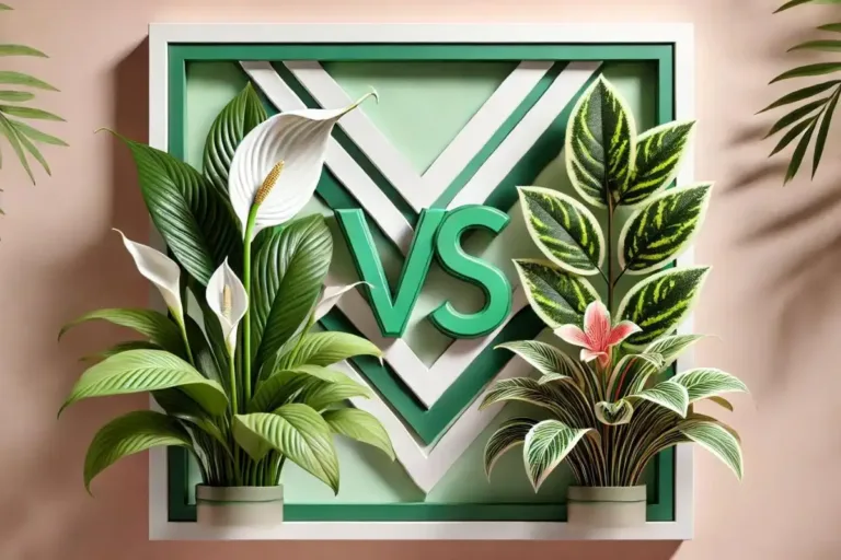 Peace Lily Vs. Chinese Evergreen