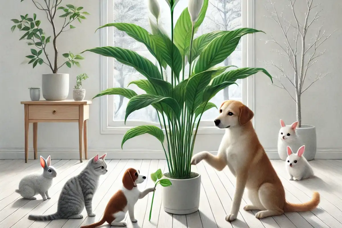 Is Peace Lily Toxic to Cats, Dogs, Birds, Rabbits & Children